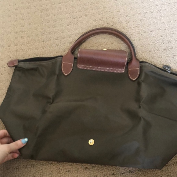Longchamp Bag w/ Short handles - Picture 6 of 11